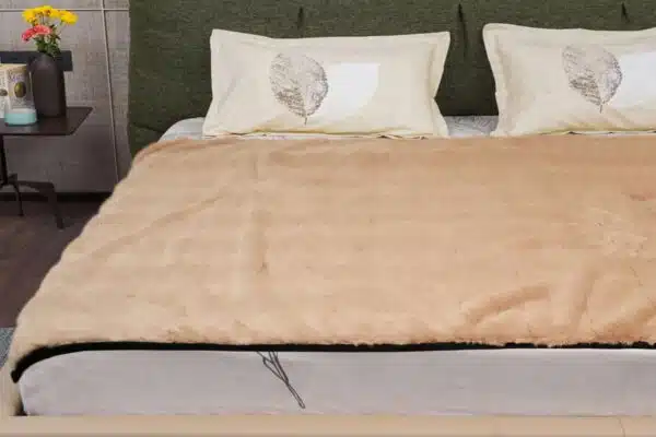Pink Devil Cream Blanket